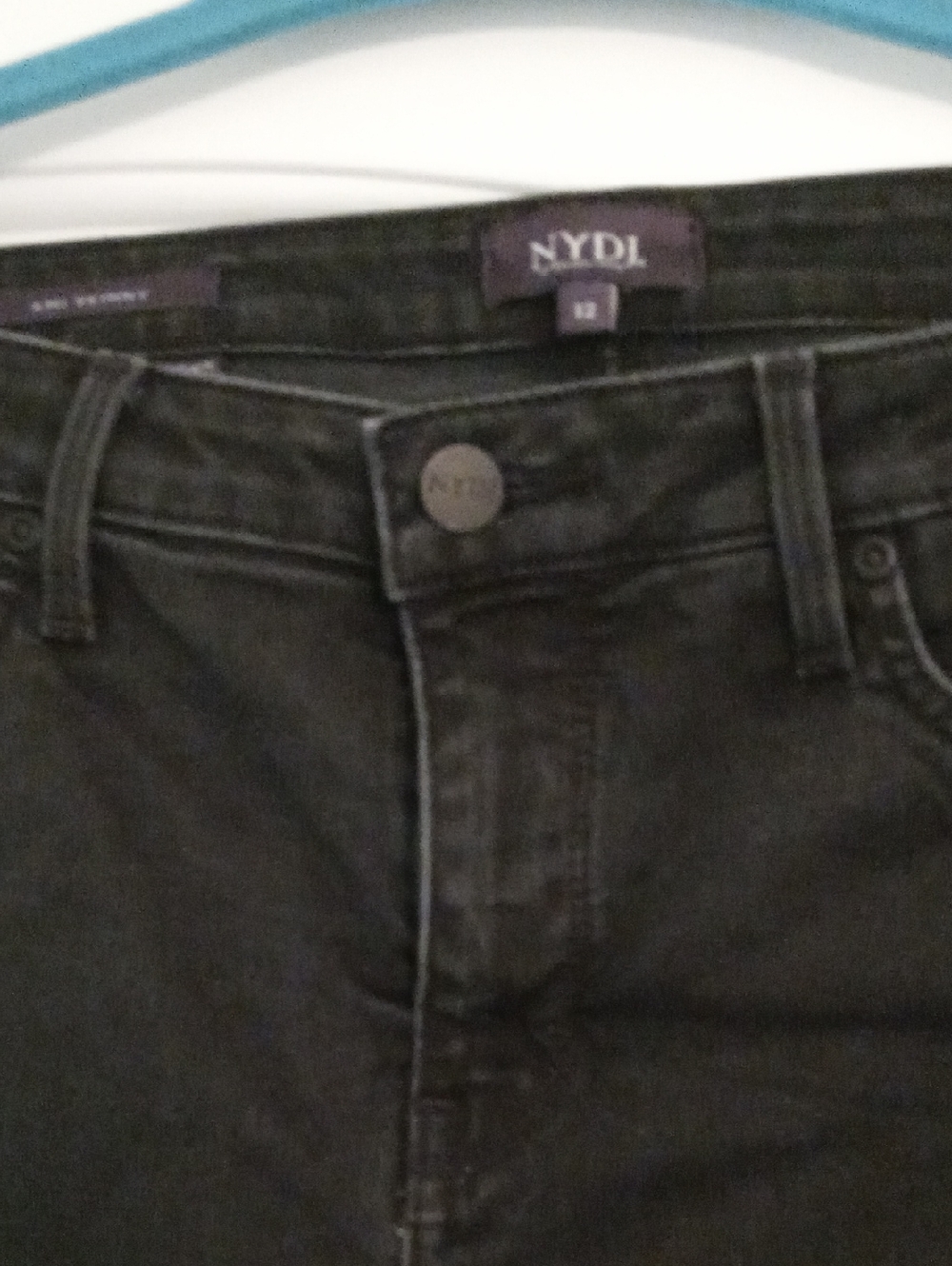 NYDJ Sz12 Black Jeans